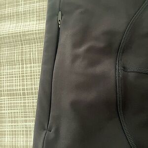 Black lululemon biker shorts